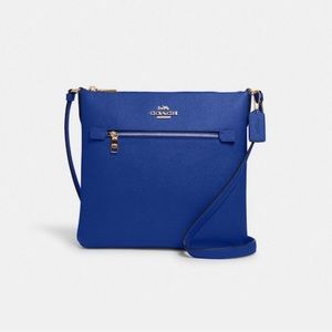 NWT Coach Rowan File Crossbody in Blue